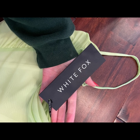 white fox NWT green corset - Picture 3 of 4